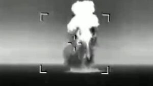 Черноморский флот уничтожил безэкипажный катер ВСУ