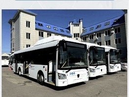 В Орле на маршруте 445 появился современный автобус ЛиАЗ‑4292