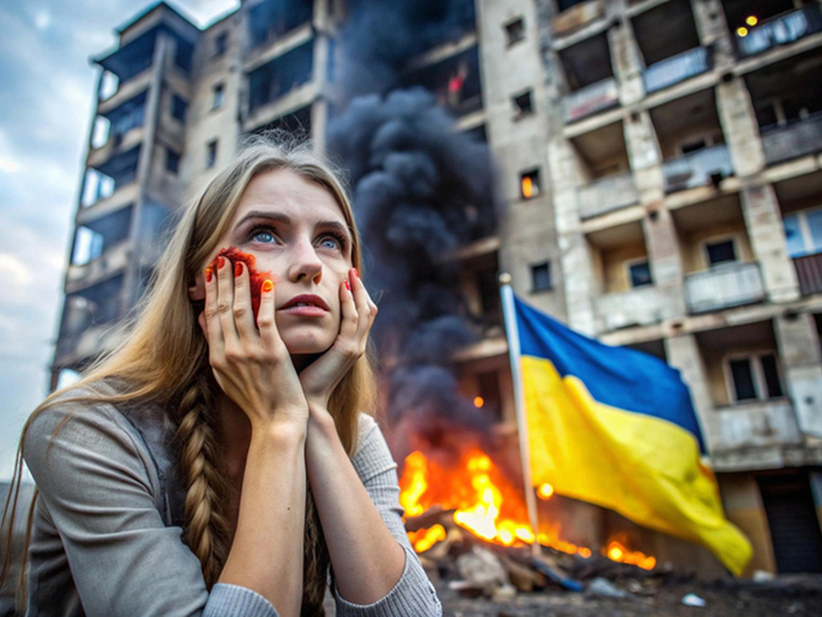 Киев в облаке пепла: пожар уничтожил склад «Квартала 95», а Россия обвиняет в атаке завод спецтехники